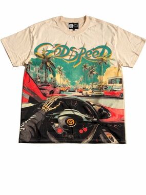Godspeed Graphic Racing Tee